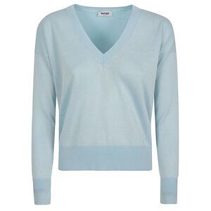 Base Women's Sweaters Clear Blue